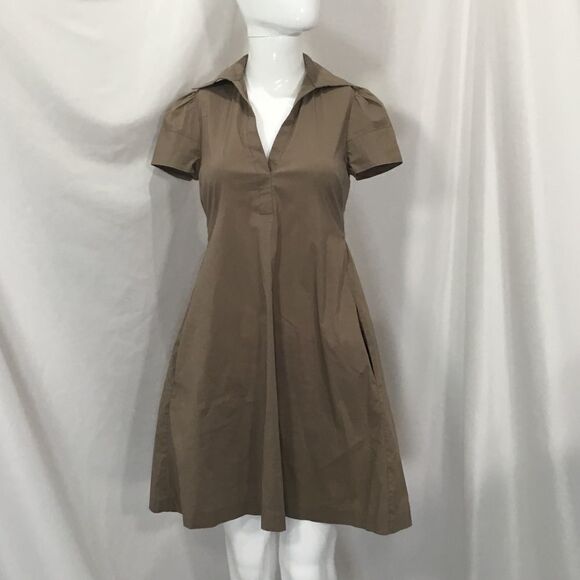 BCBGMaxazria Cap Sleeve Tie Back Dress (H11) - Picture 1 of 7